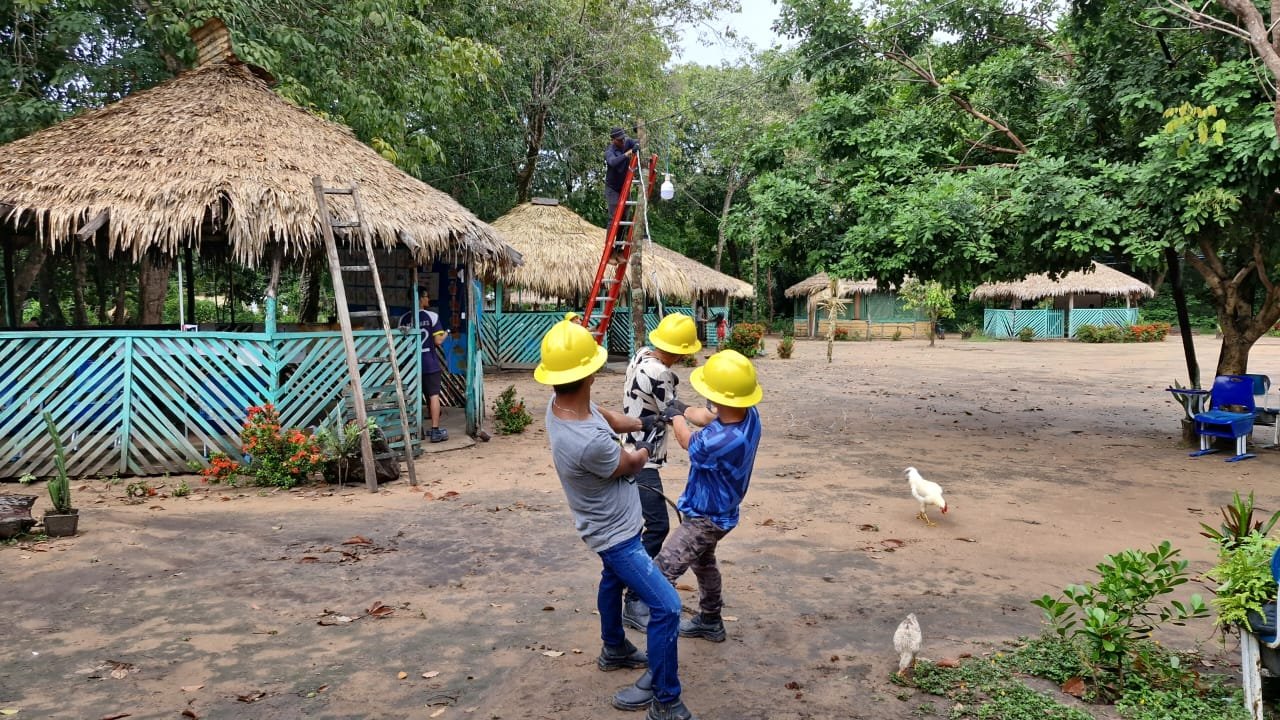 Projeto socioambiental na Amazônia